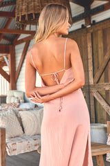 Laylunah Midi Dress - Ballerina Pink