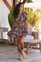 Coco Mini Dress - Garden of Dreams