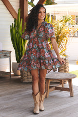 Coco Mini Dress - Garden of Dreams