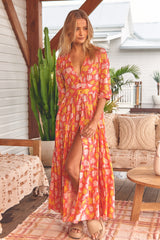 Berry Maxi Dress - Follow the Sun