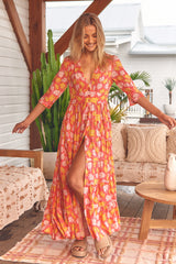 Berry Maxi Dress - Follow the Sun