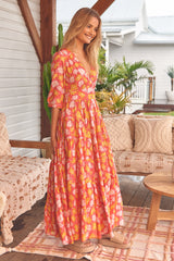 Berry Maxi Dress - Follow the Sun