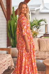 Berry Maxi Dress - Follow the Sun