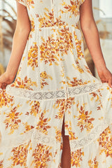 Poppy Maxi -Magnolia