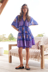 Coco Mini Dress - Indigo Dreams