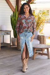 Novella Shirt - Garden of Dreams