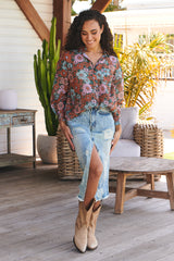 Novella Shirt - Garden of Dreams