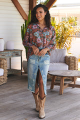 Novella Shirt - Garden of Dreams