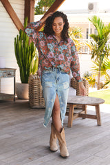 Novella Shirt - Garden of Dreams