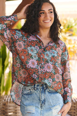 Novella Shirt - Garden of Dreams