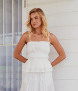 Golden Fields Pleated Top ~ MOS the label