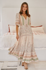 Tessa Maxi Dress - Mist Flower