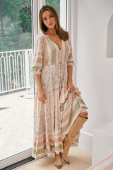 Tessa Maxi Dress - Mist Flower