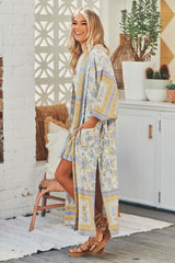 Kelle Kimono - Periwinkle