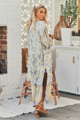 Kelle Kimono - Periwinkle
