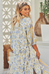 Kelle Kimono - Periwinkle