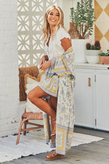 Kelle Kimono - Periwinkle