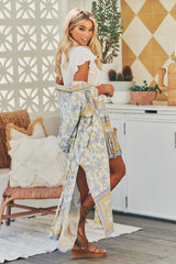 Kelle Kimono - Periwinkle