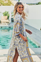 Kelle Kimono - Periwinkle