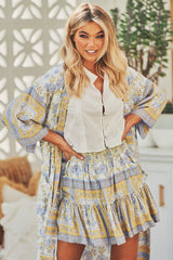 Kelle Kimono - Periwinkle