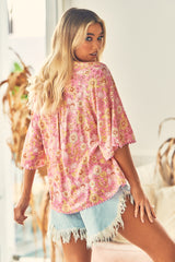 Gabriella Top - Pink Avalon