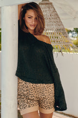 Printed Dogtown Cut Off - Cheetah