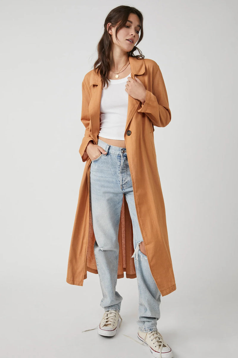 Rae Duster ~ Bright Cider Free People