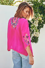 Rangoon Blouse - Paradise Pink~ Johnny Was