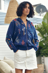 Saguaro Modern Zip Up Hoodie