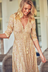 Indiana Maxi - Sand Flower