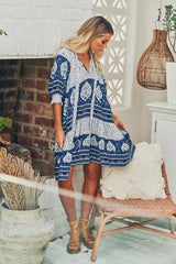 Charm Dress - Santorini