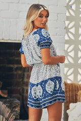 Traveller Playsuit - Santorini