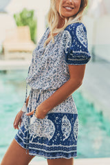 Traveller Playsuit - Santorini