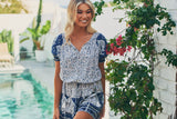 Traveller Playsuit - Santorini