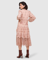 Westbound Midi Dress - Clay Beige