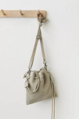 Billie suede cross body bag - Mineral