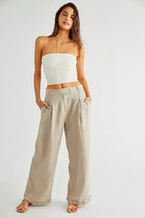 Lyla Linen Trousers ~ Free People