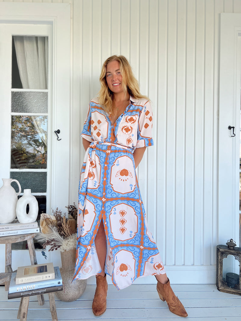 Pepper Midi Dress - Ace of Spades