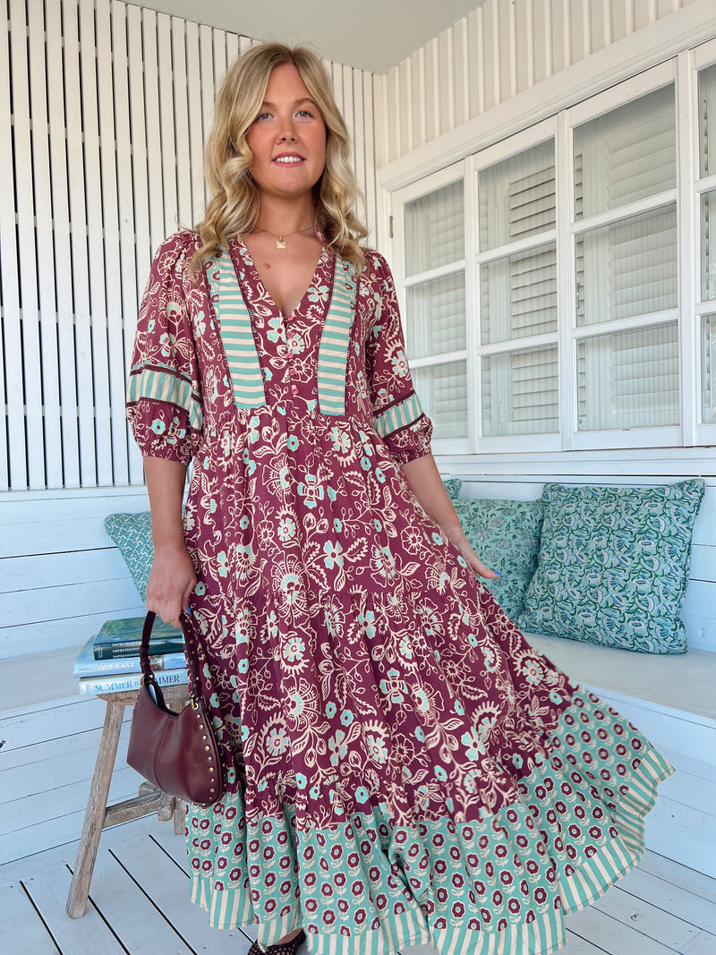 Mila Midi Dress - Athena