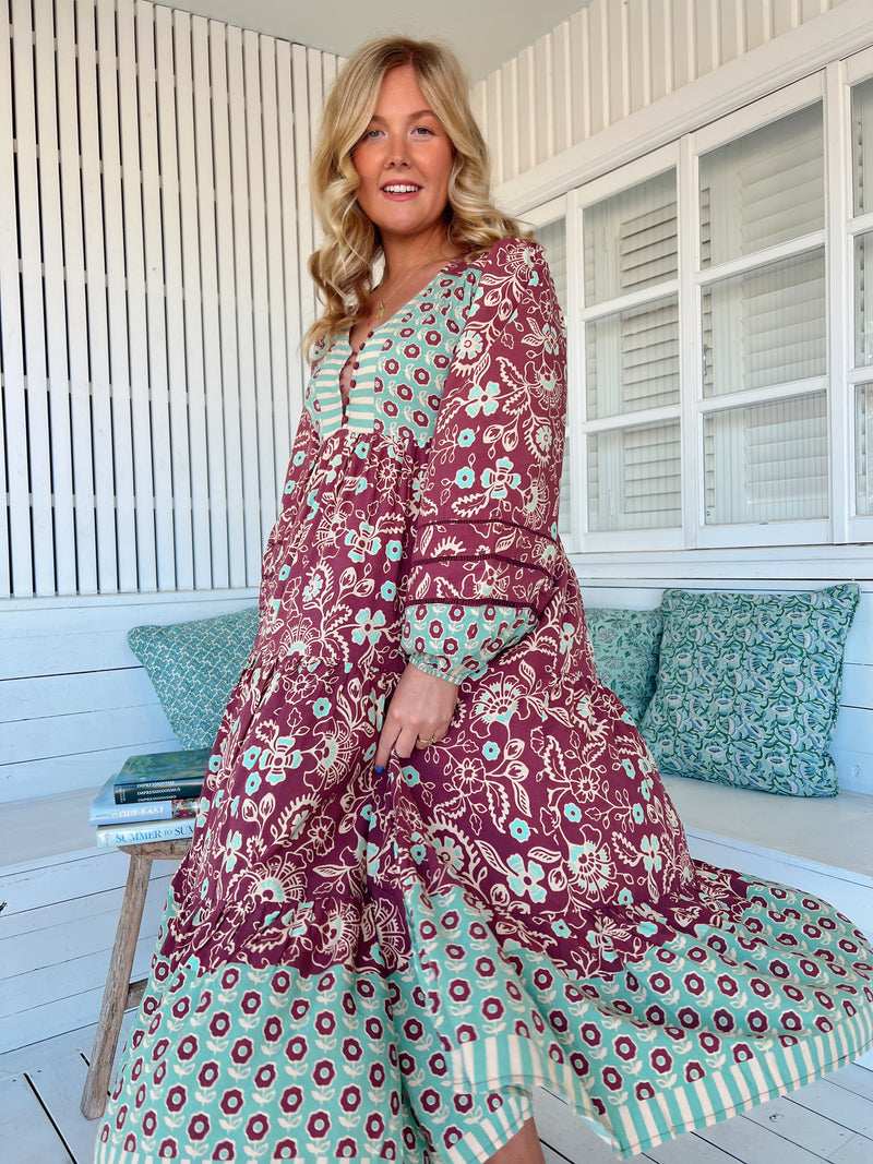 Eve Midi Dress - Athena