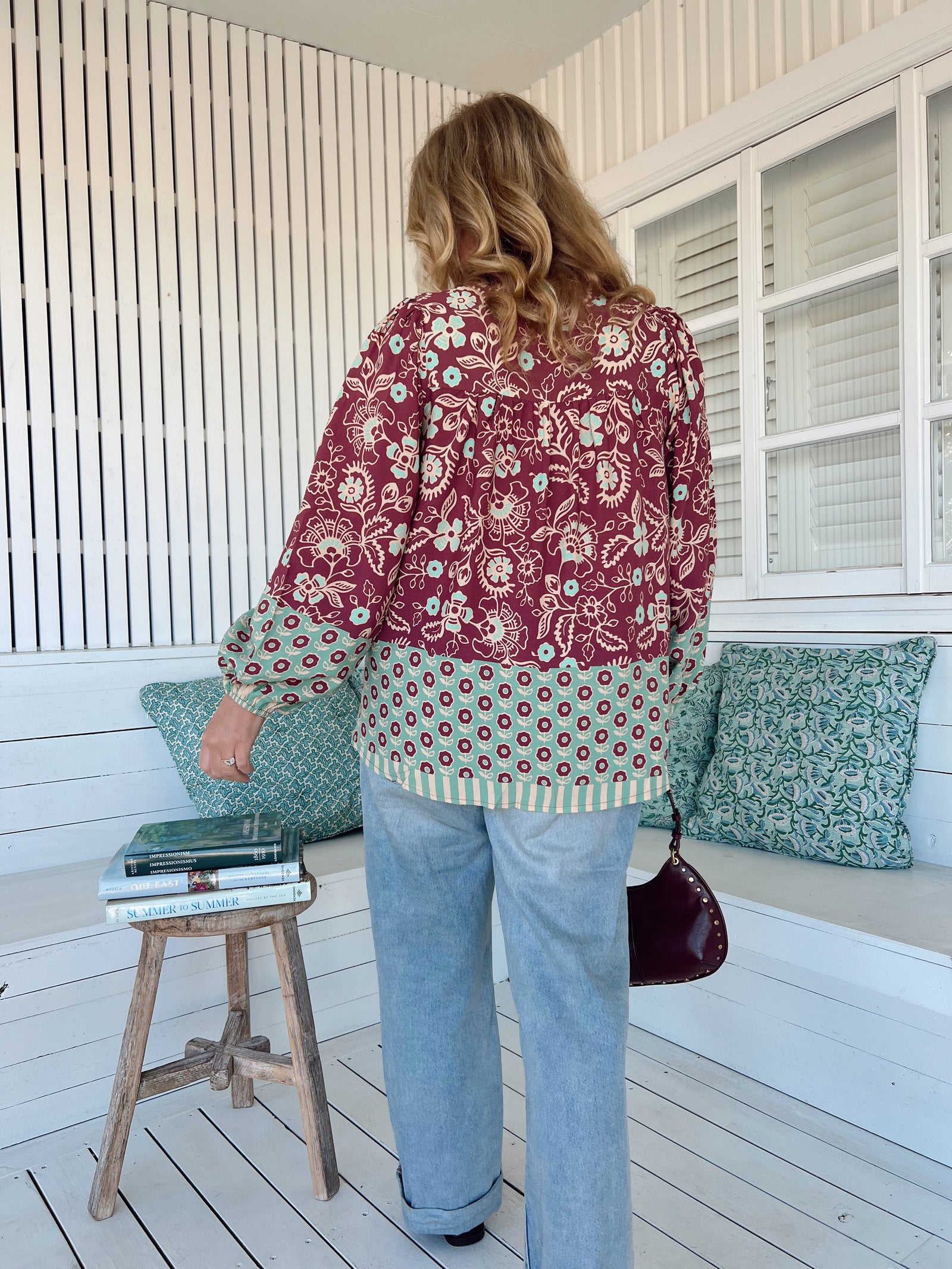 【専用】rosymonster  honeybee blouse 能面天女吉田暁禾Rosy monster honeybee ブラウス