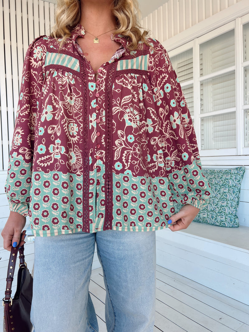Bee Blouse - Athena