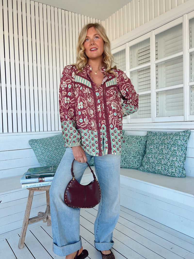 Bee Blouse - Athena