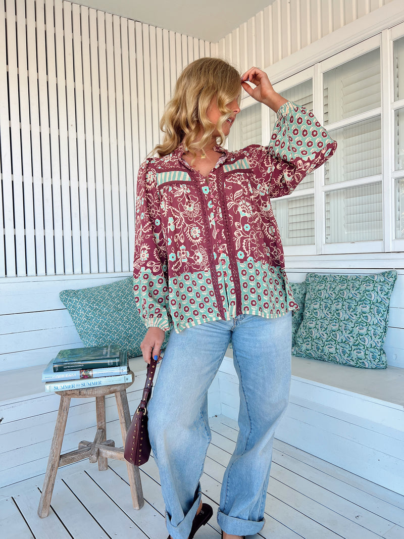 Bee Blouse - Athena