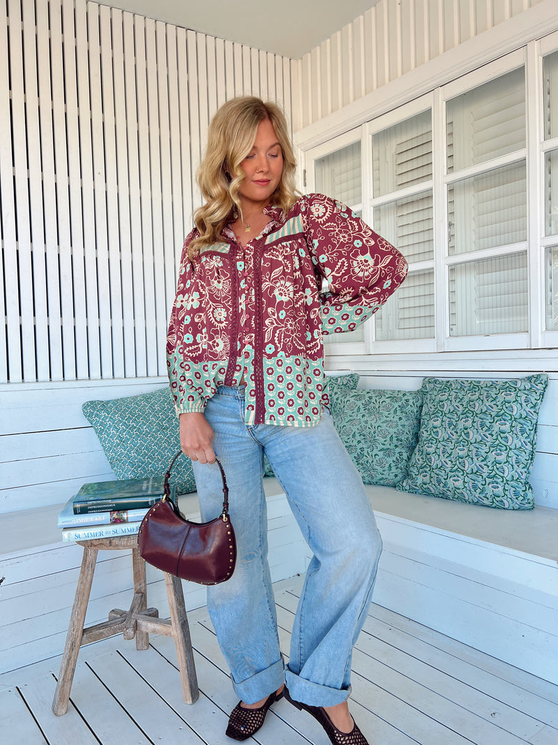 Bee Blouse - Athena