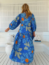 Loretta Maxi Dress - Blue Bell