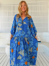 Loretta Maxi Dress - Blue Bell