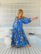 Loretta Maxi Dress - Blue Bell