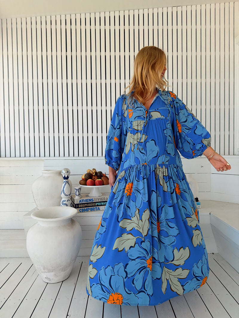Loretta Maxi Dress - Blue Bell