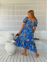 Rini Midi Dress - Blue Bell